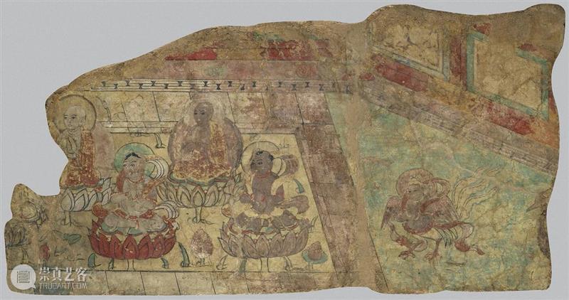 馆藏中国：流落俄国的西夏文物（绘画部分） 崇真艺客