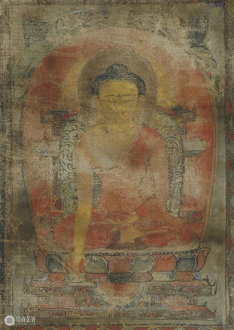 馆藏中国：流落俄国的西夏文物（绘画部分） 崇真艺客