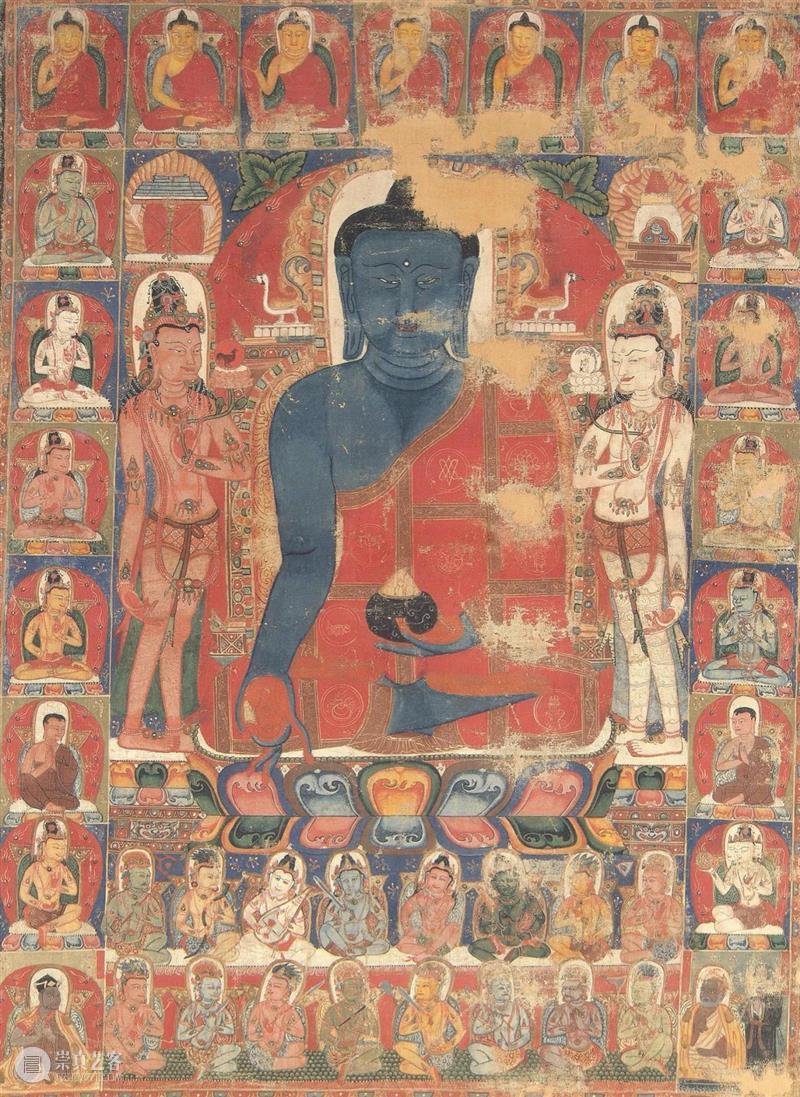 馆藏中国：流落俄国的西夏文物（绘画部分） 崇真艺客