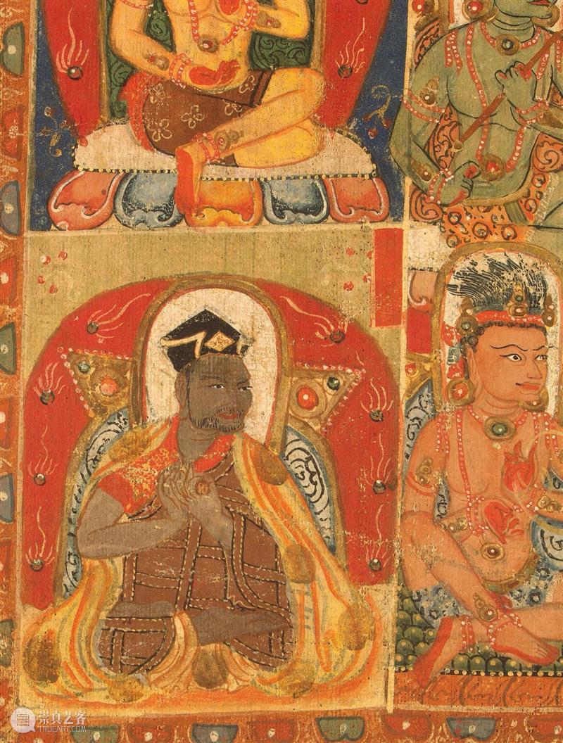 馆藏中国：流落俄国的西夏文物（绘画部分） 崇真艺客