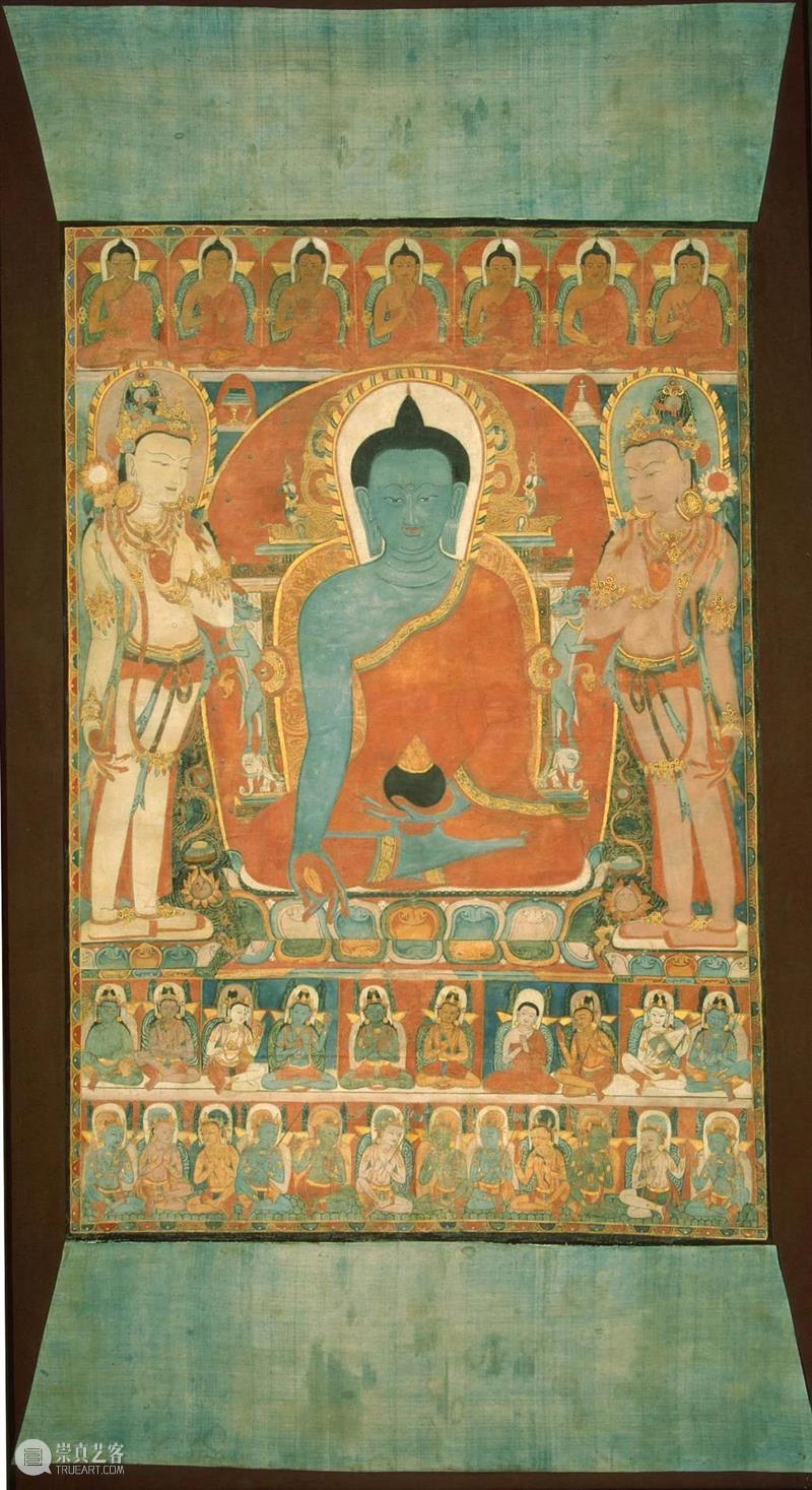 馆藏中国：流落俄国的西夏文物（绘画部分） 崇真艺客