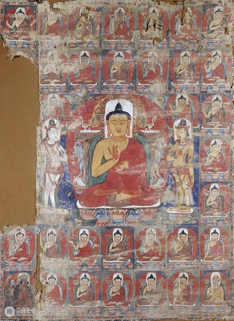 馆藏中国：流落俄国的西夏文物（绘画部分） 崇真艺客