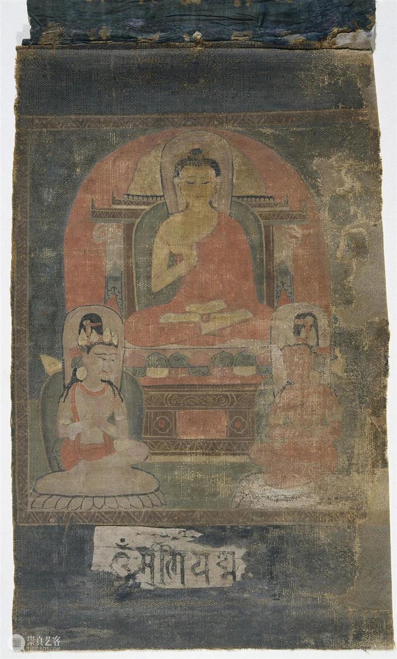 馆藏中国：流落俄国的西夏文物（绘画部分） 崇真艺客