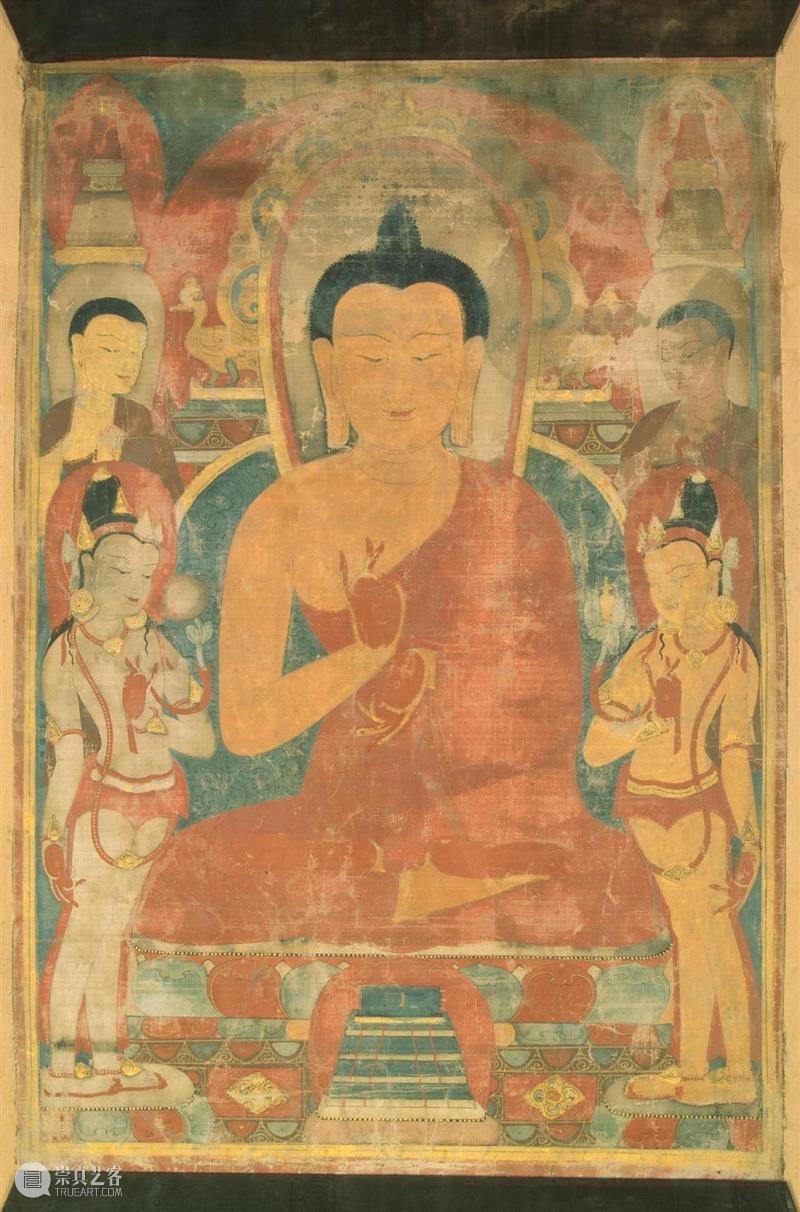 馆藏中国：流落俄国的西夏文物（绘画部分） 崇真艺客