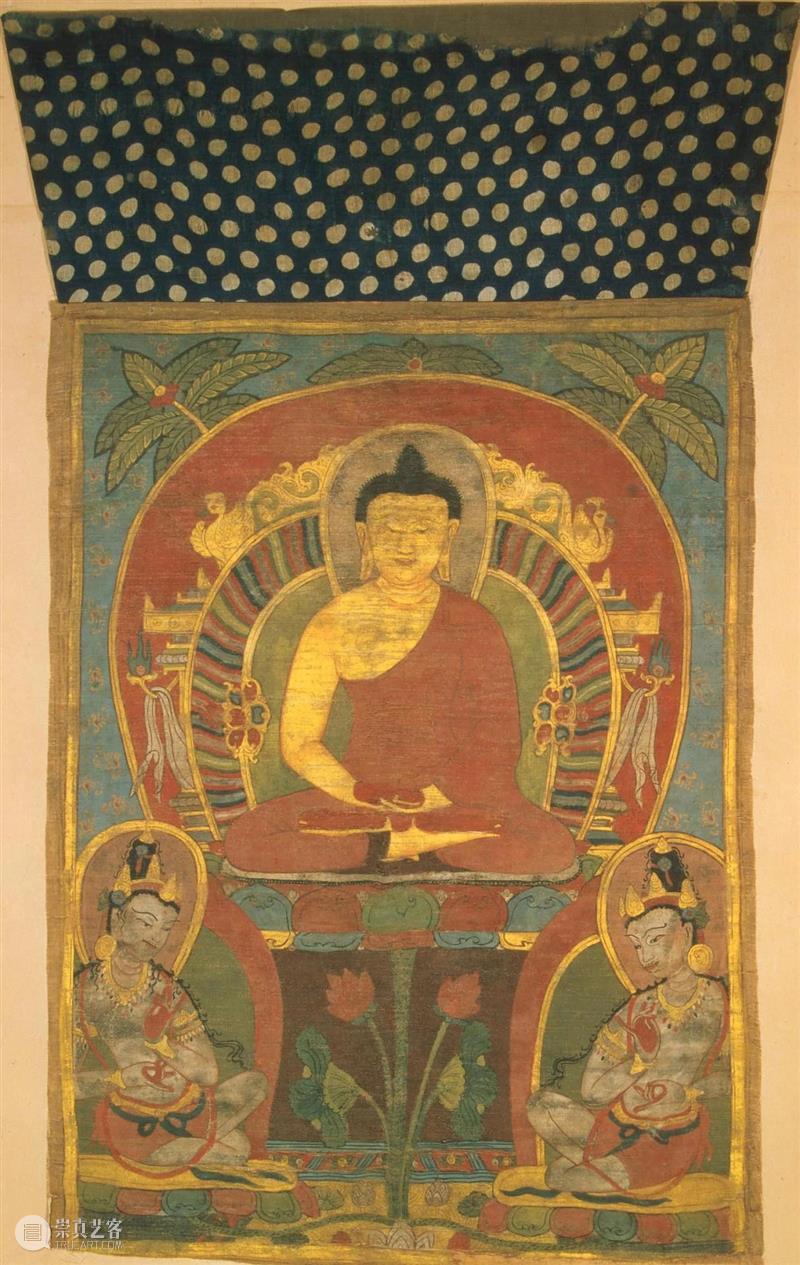 馆藏中国：流落俄国的西夏文物（绘画部分） 崇真艺客