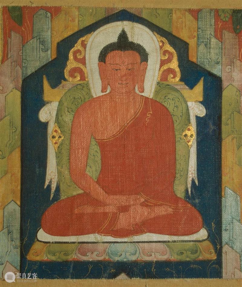 馆藏中国：流落俄国的西夏文物（绘画部分） 崇真艺客