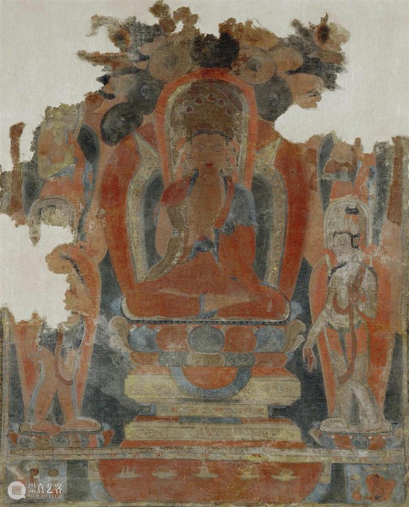 馆藏中国：流落俄国的西夏文物（绘画部分） 崇真艺客