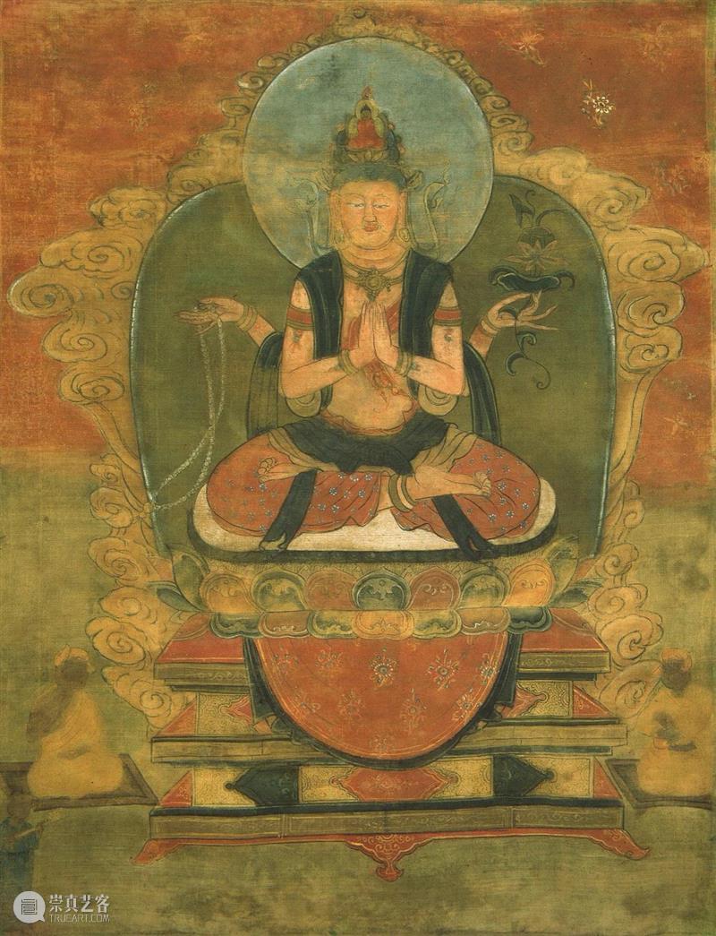 馆藏中国：流落俄国的西夏文物（绘画部分） 崇真艺客