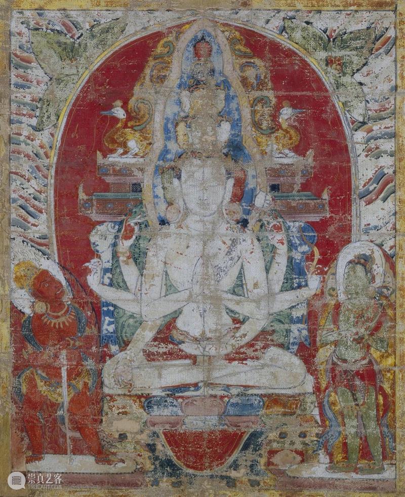 馆藏中国：流落俄国的西夏文物（绘画部分） 崇真艺客