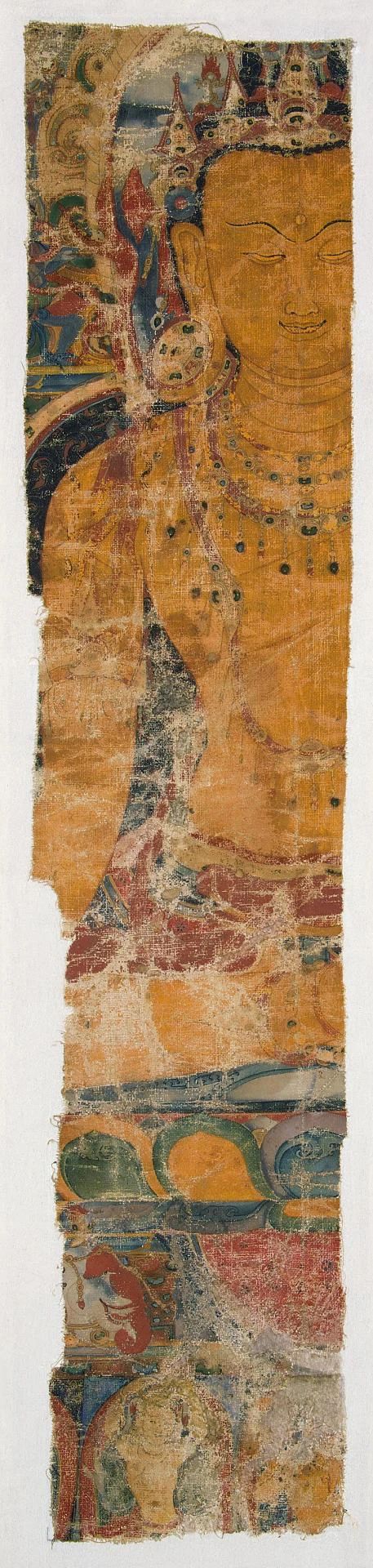 馆藏中国：流落俄国的西夏文物（绘画部分） 崇真艺客