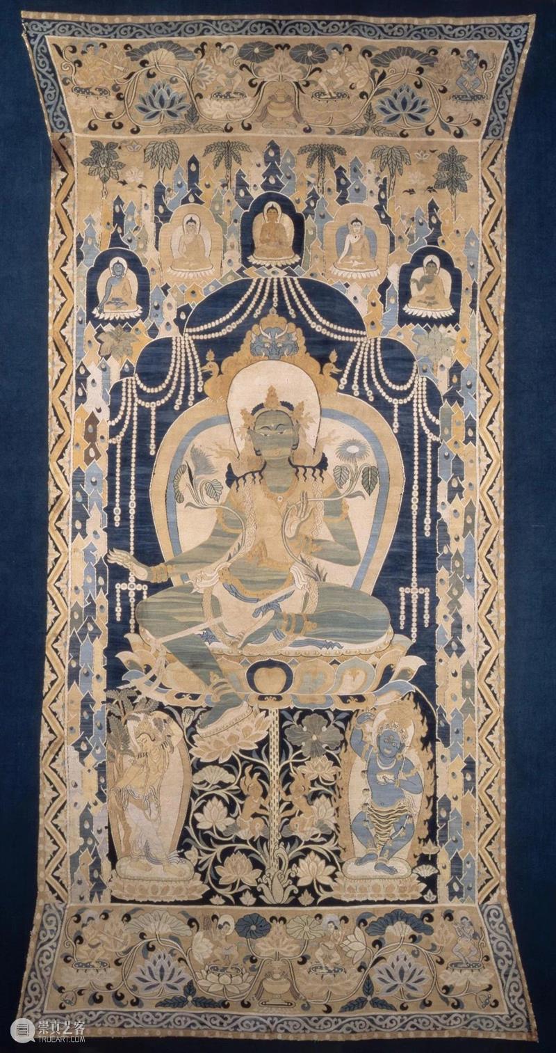 馆藏中国：流落俄国的西夏文物（绘画部分） 崇真艺客