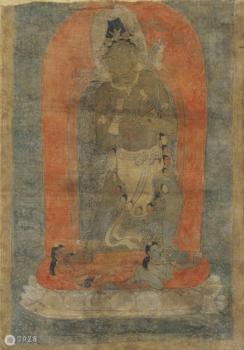 馆藏中国：流落俄国的西夏文物（绘画部分） 崇真艺客