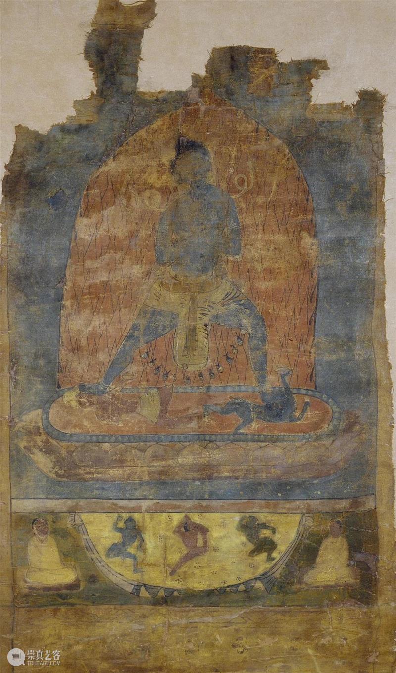 馆藏中国：流落俄国的西夏文物（绘画部分） 崇真艺客