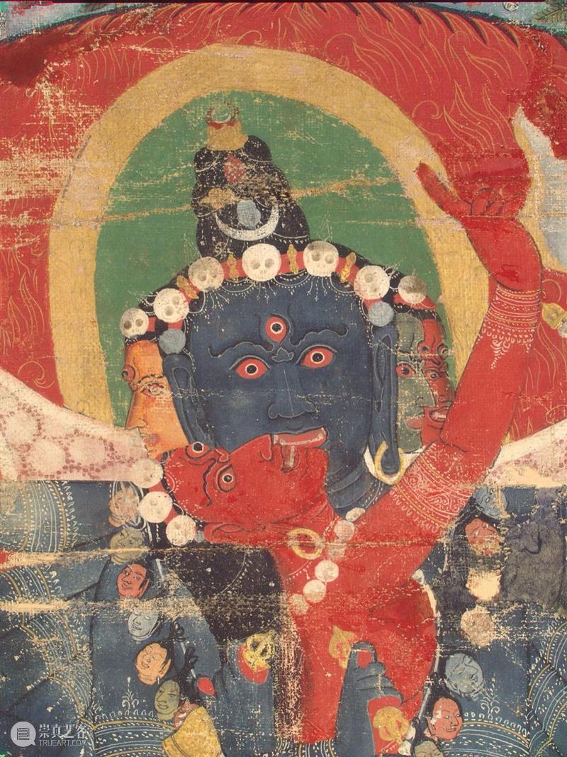 馆藏中国：流落俄国的西夏文物（绘画部分） 崇真艺客