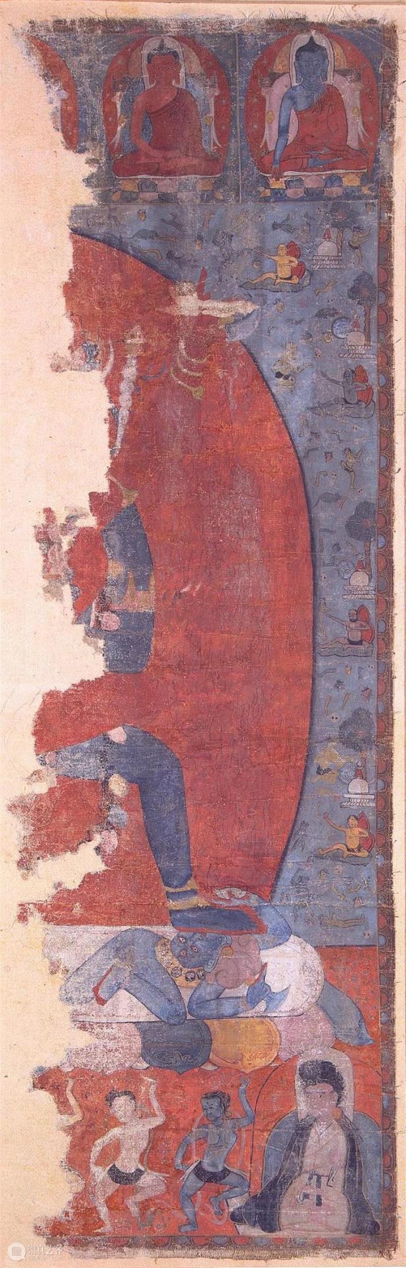 馆藏中国：流落俄国的西夏文物（绘画部分） 崇真艺客