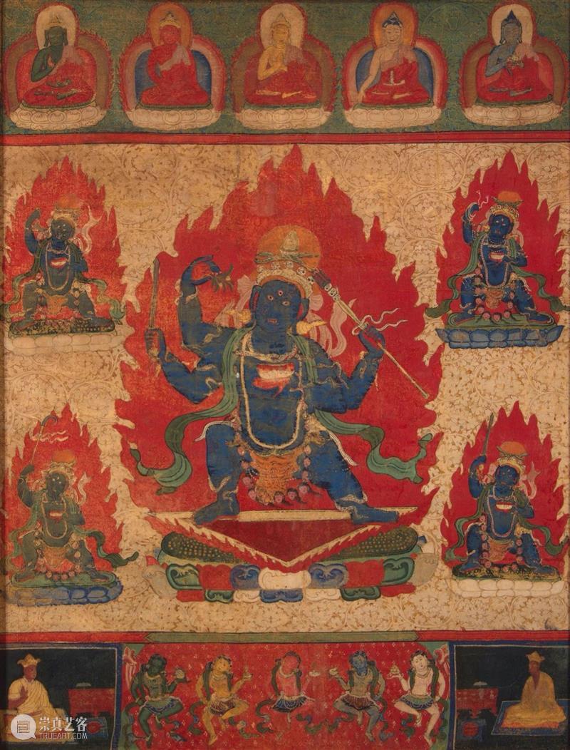 馆藏中国：流落俄国的西夏文物（绘画部分） 崇真艺客