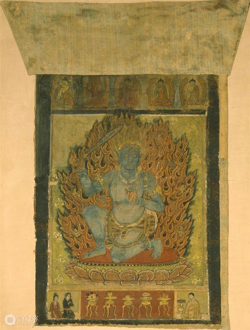 馆藏中国：流落俄国的西夏文物（绘画部分） 崇真艺客