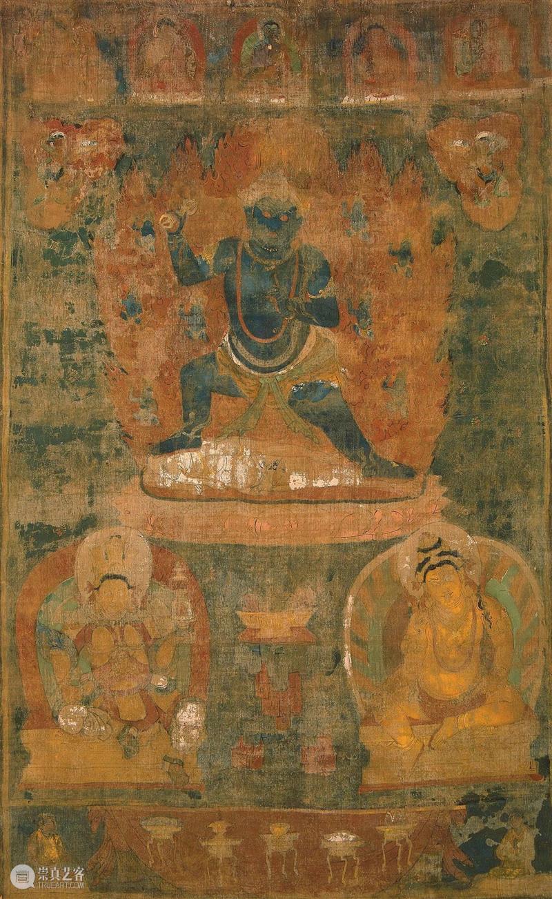 馆藏中国：流落俄国的西夏文物（绘画部分） 崇真艺客