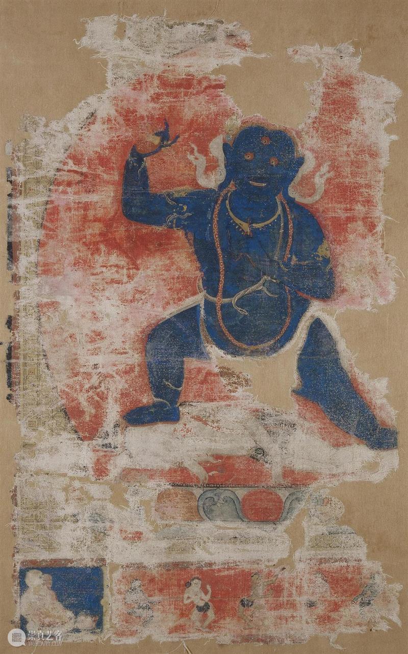 馆藏中国：流落俄国的西夏文物（绘画部分） 崇真艺客