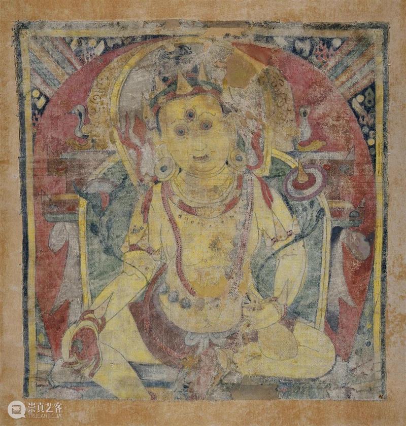 馆藏中国：流落俄国的西夏文物（绘画部分） 崇真艺客
