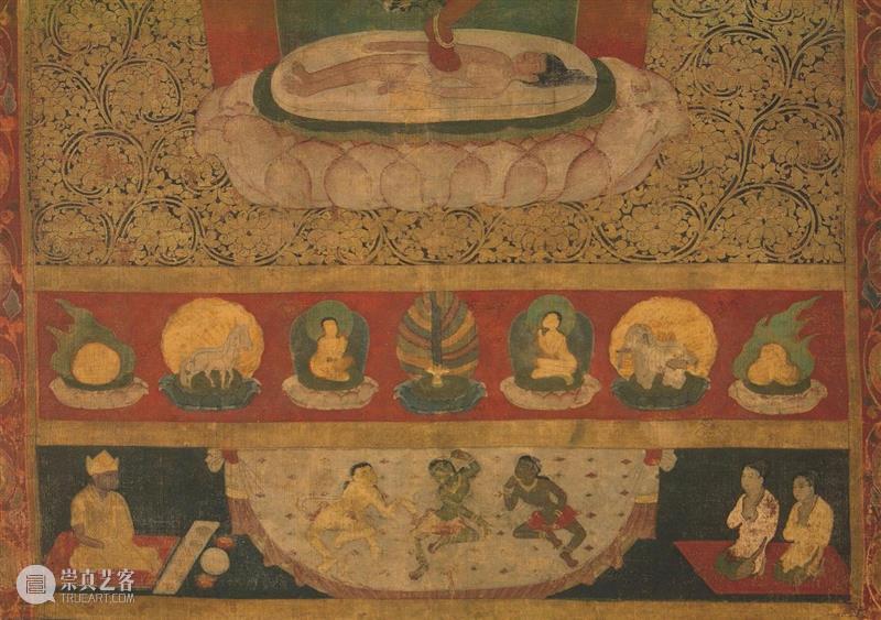 馆藏中国：流落俄国的西夏文物（绘画部分） 崇真艺客