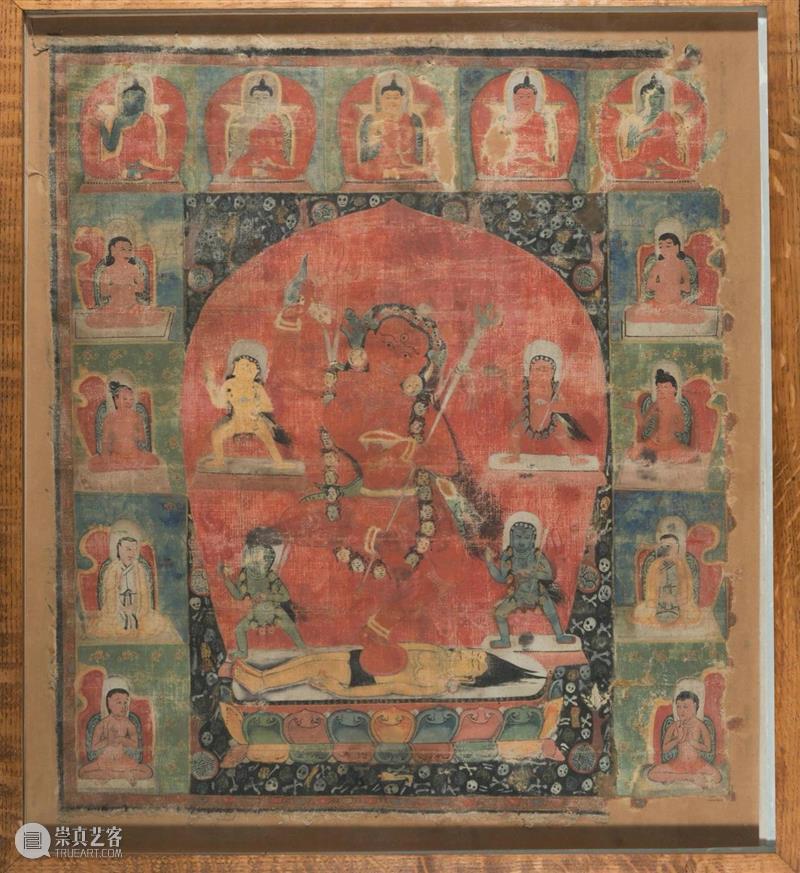 馆藏中国：流落俄国的西夏文物（绘画部分） 崇真艺客