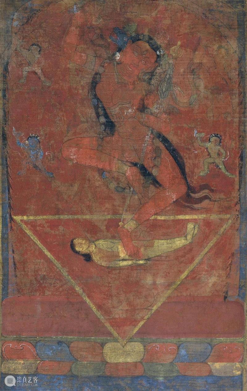 馆藏中国：流落俄国的西夏文物（绘画部分） 崇真艺客