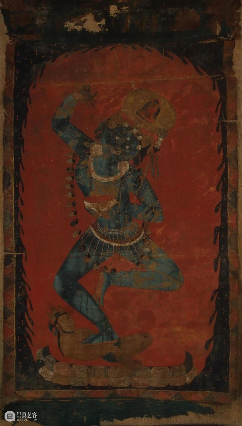馆藏中国：流落俄国的西夏文物（绘画部分） 崇真艺客