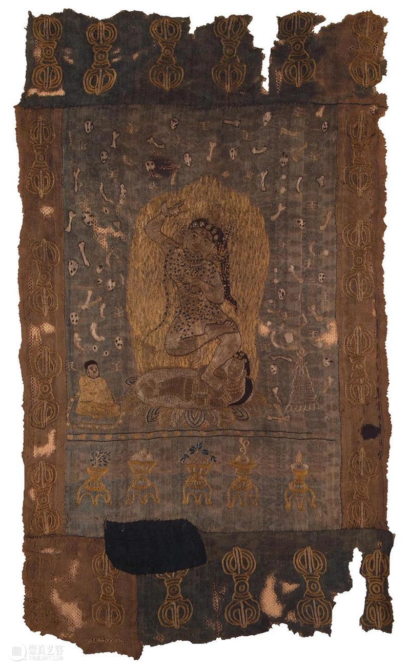 馆藏中国：流落俄国的西夏文物（绘画部分） 崇真艺客