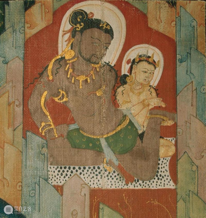 馆藏中国：流落俄国的西夏文物（绘画部分） 崇真艺客