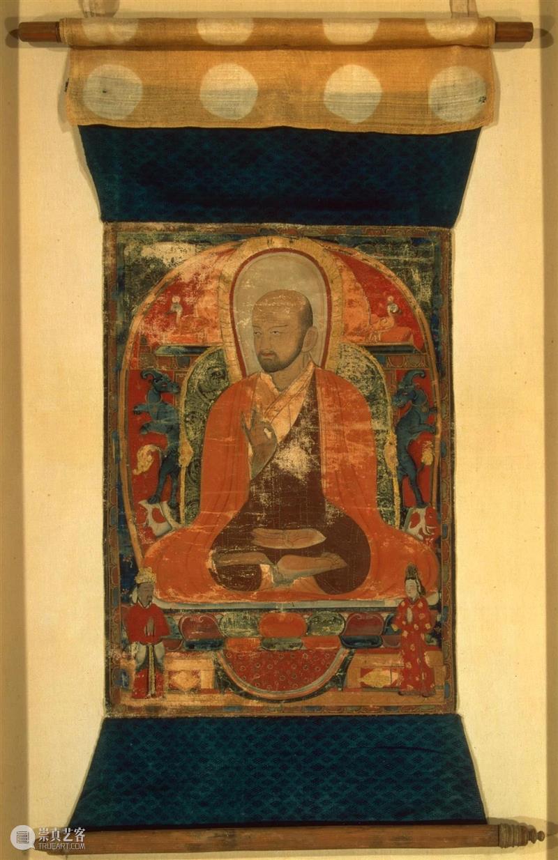 馆藏中国：流落俄国的西夏文物（绘画部分） 崇真艺客