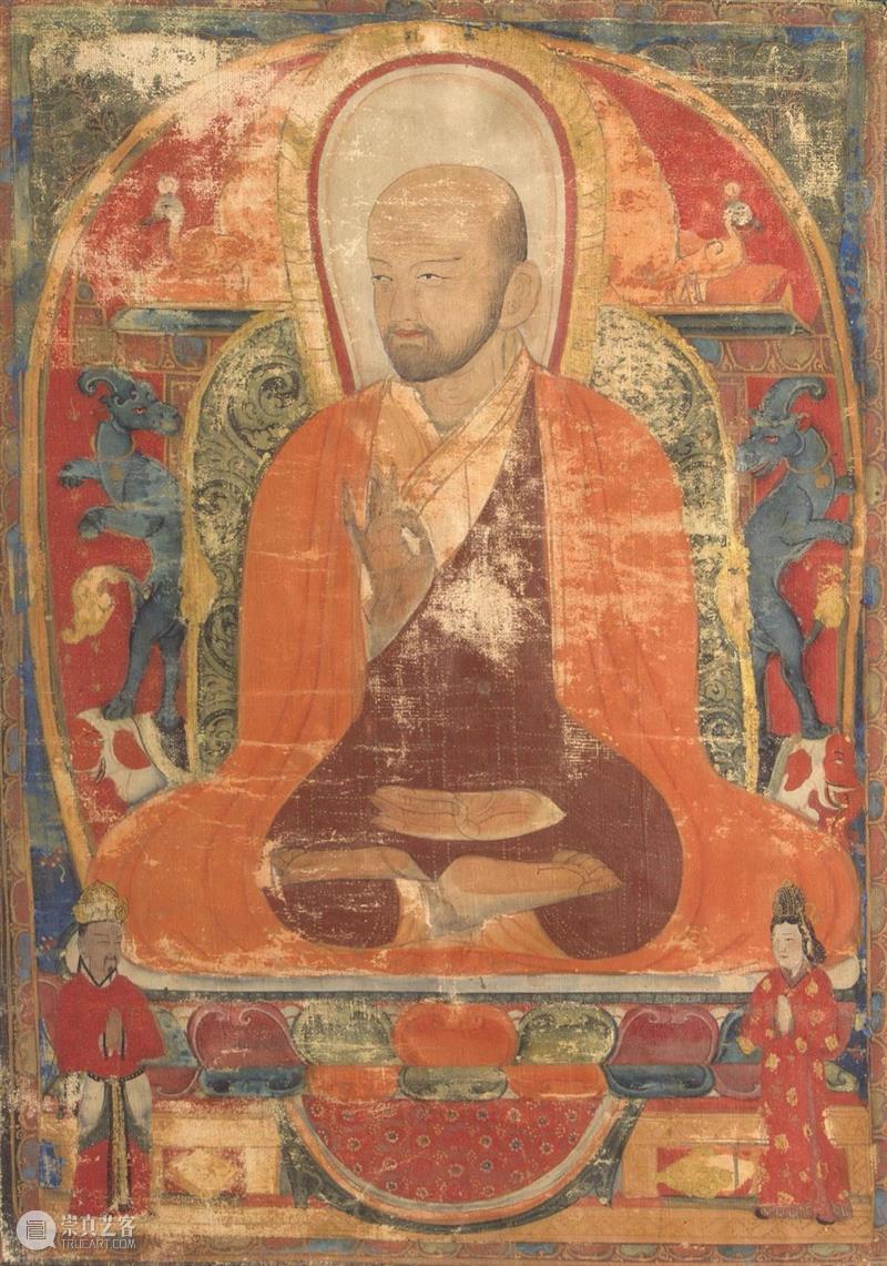 馆藏中国：流落俄国的西夏文物（绘画部分） 崇真艺客