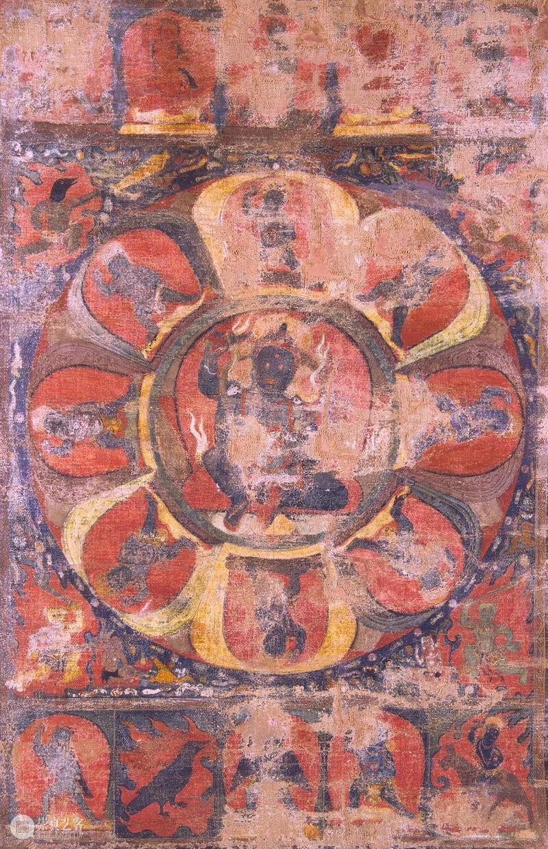 馆藏中国：流落俄国的西夏文物（绘画部分） 崇真艺客