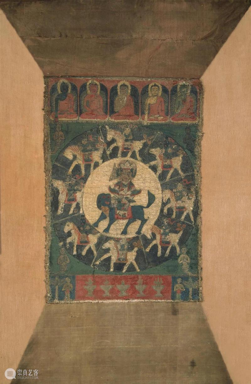 馆藏中国：流落俄国的西夏文物（绘画部分） 崇真艺客