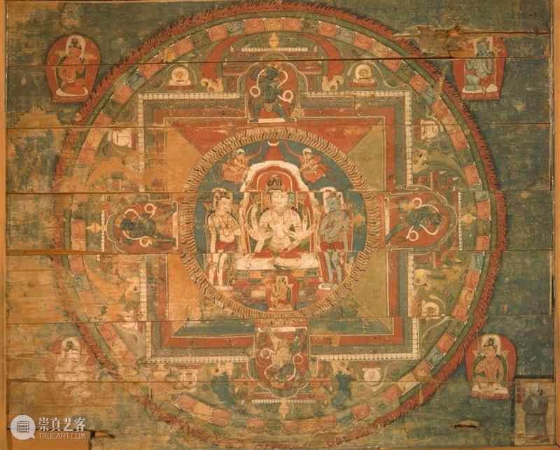 馆藏中国：流落俄国的西夏文物（绘画部分） 崇真艺客