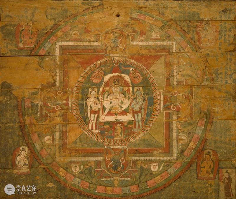 馆藏中国：流落俄国的西夏文物（绘画部分） 崇真艺客