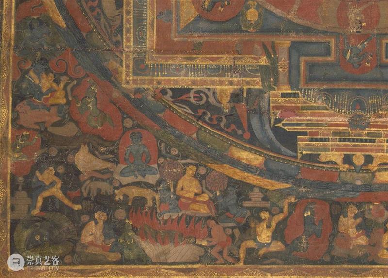 馆藏中国：流落俄国的西夏文物（绘画部分） 崇真艺客