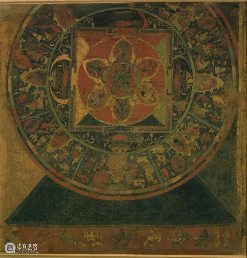 馆藏中国：流落俄国的西夏文物（绘画部分） 崇真艺客