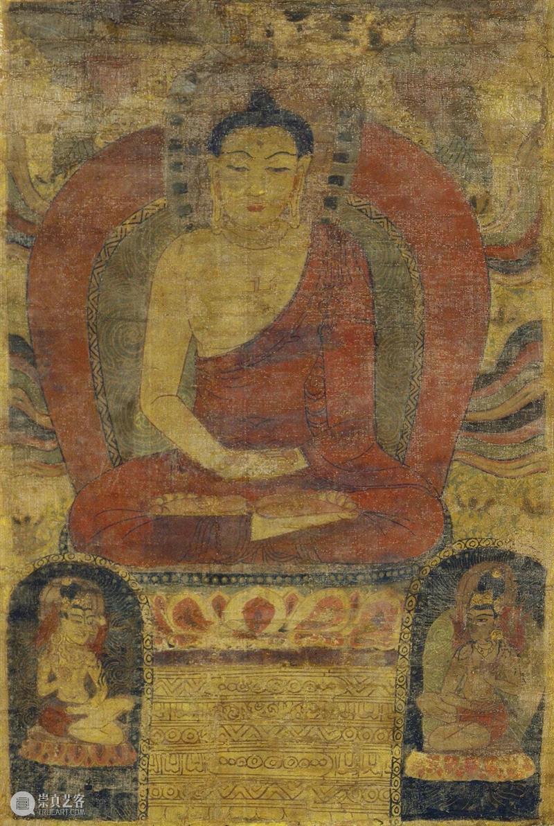 馆藏中国：流落俄国的西夏文物（绘画部分） 崇真艺客