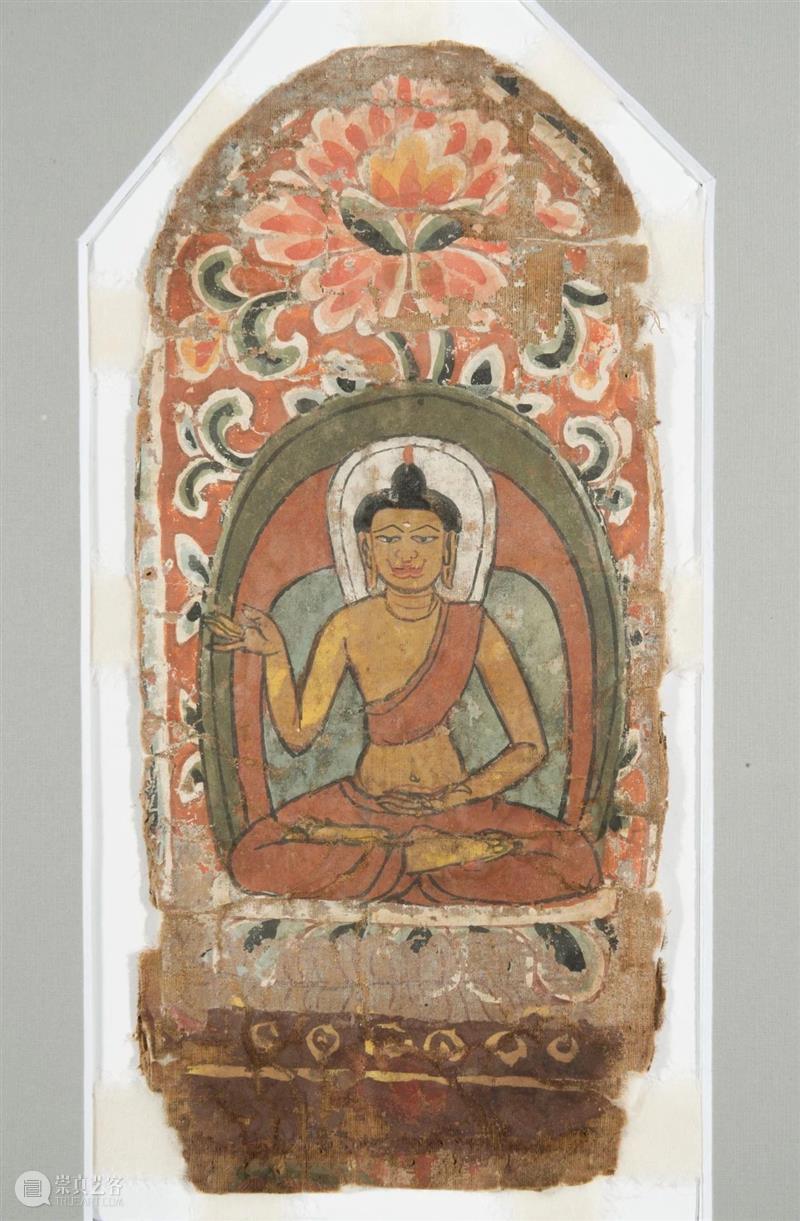 馆藏中国：流落俄国的西夏文物（绘画部分） 崇真艺客