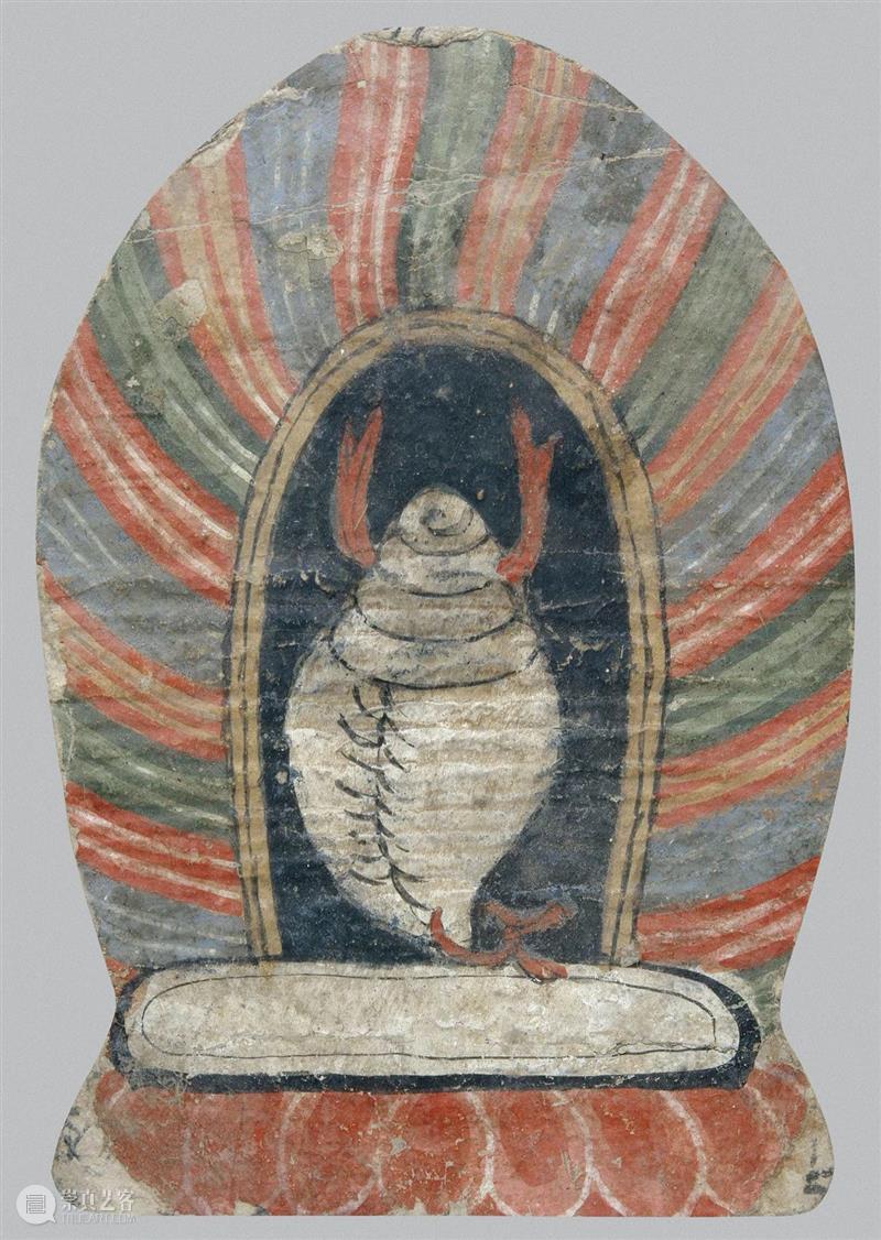 馆藏中国：流落俄国的西夏文物（绘画部分） 崇真艺客
