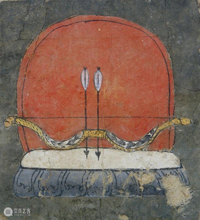 馆藏中国：流落俄国的西夏文物（绘画部分） 崇真艺客