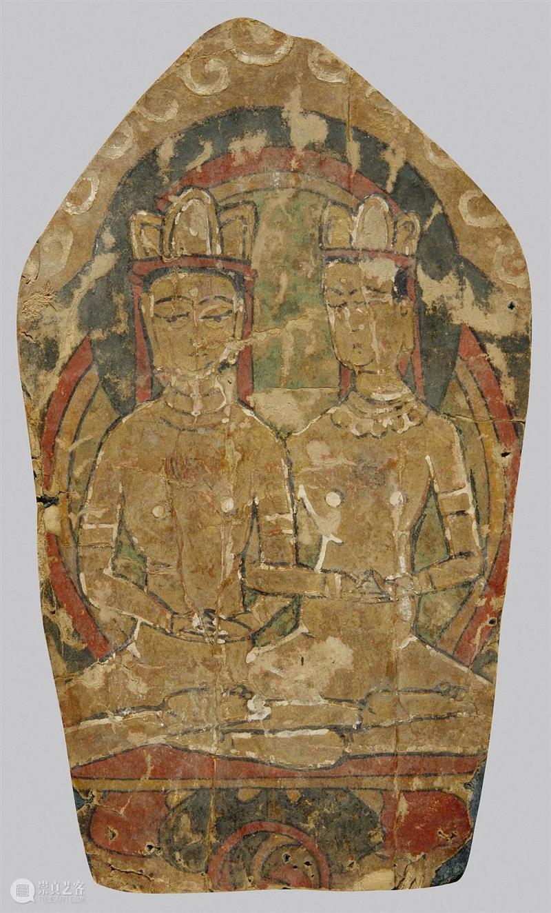 馆藏中国：流落俄国的西夏文物（绘画部分） 崇真艺客