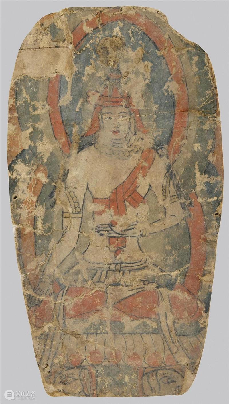 馆藏中国：流落俄国的西夏文物（绘画部分） 崇真艺客
