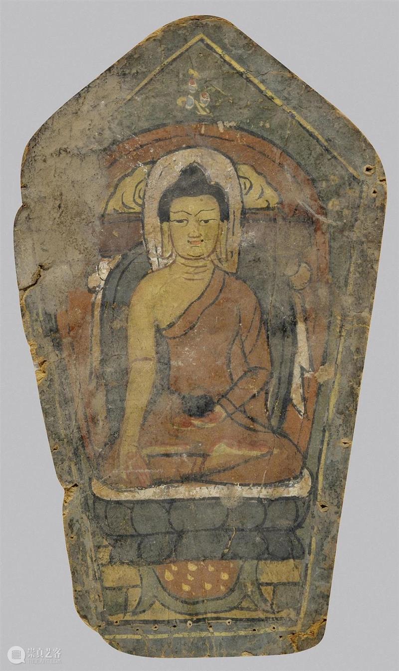 馆藏中国：流落俄国的西夏文物（绘画部分） 崇真艺客