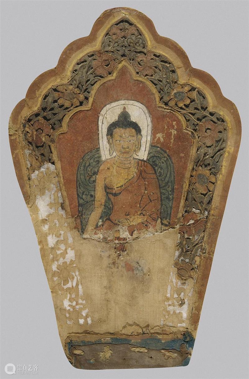 馆藏中国：流落俄国的西夏文物（绘画部分） 崇真艺客
