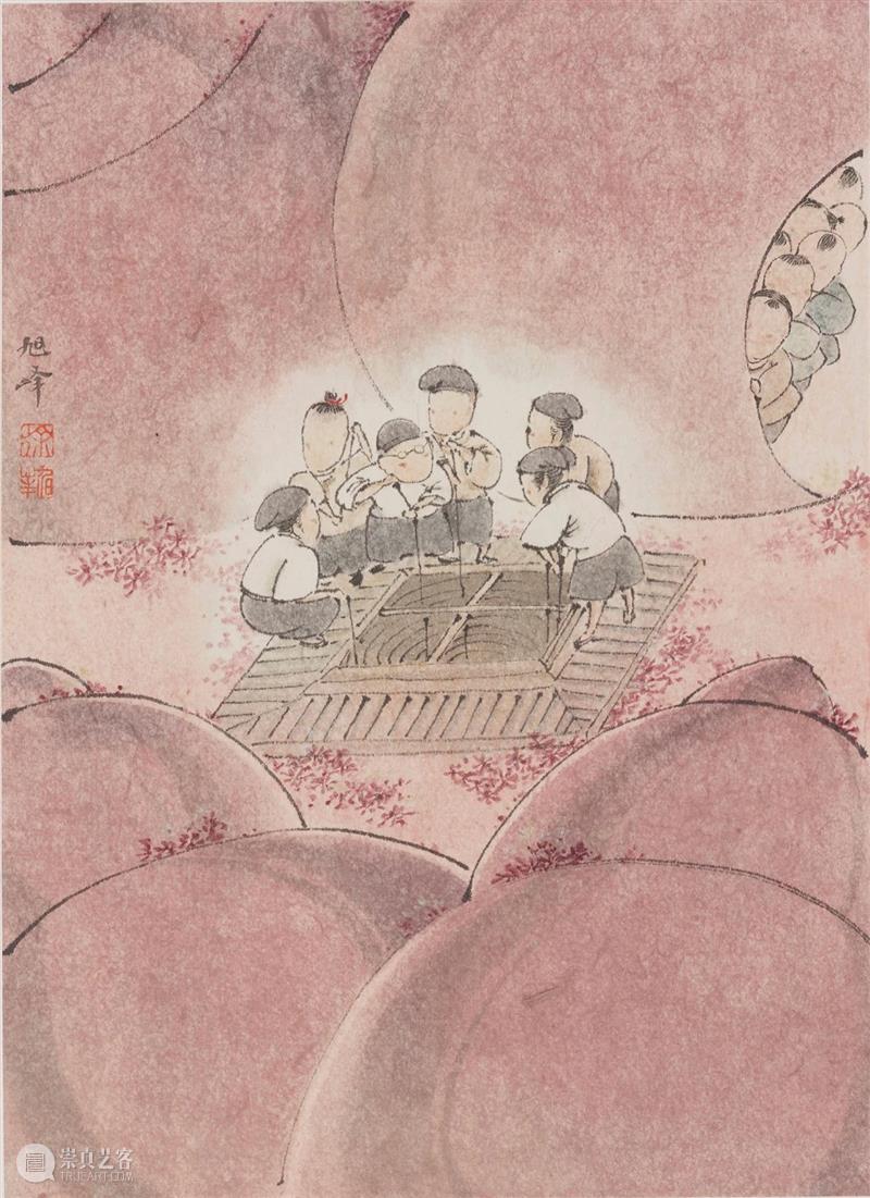 新桃花源记 | 徐旭峰 徐旭峰 新桃花源记 别有洞天 武陵春 系列 作品 艺术 魅力 所在 地气 崇真艺客