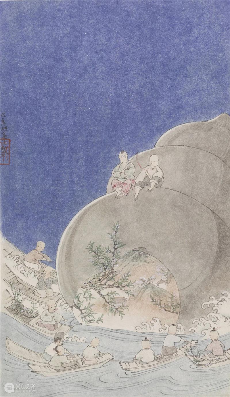 新桃花源记 | 徐旭峰 徐旭峰 新桃花源记 别有洞天 武陵春 系列 作品 艺术 魅力 所在 地气 崇真艺客