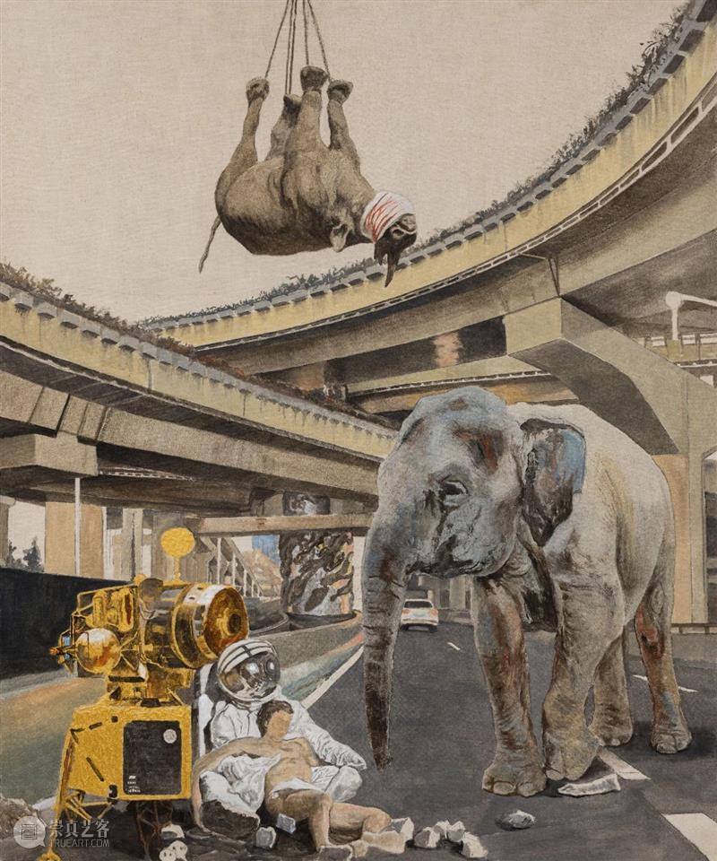 【SPURS艺术家】从影像到绘画：勾画“自然力量复苏的末世”  SPURS Gallery 艺术家 影像 自然 力量 末世 SPURS 城市 东西 时刻 城市生活 崇真艺客