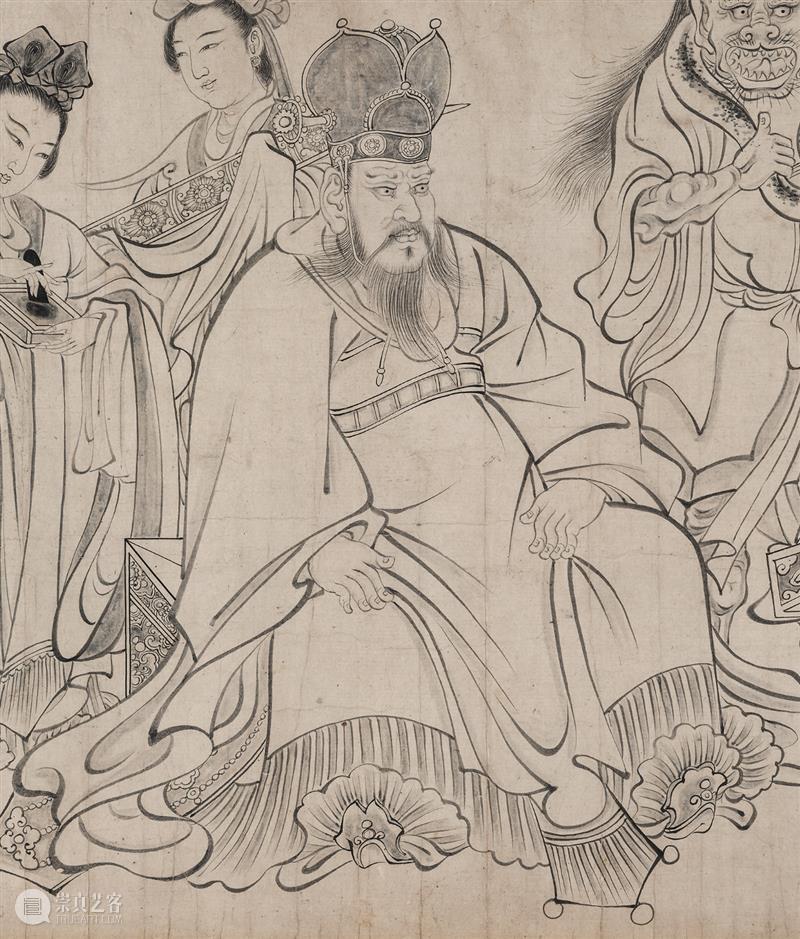 最能体现“吴带当风”的传世佳作 |《墨林典藏：吴道子送子天王图》 墨林 典藏 佳作 吴道子送子天王图》 今夏 台北故宫博物院 万众 重磅 书画 遗珠 崇真艺客